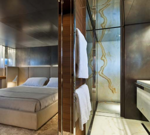 Stateroom on the SL 100 New superyacht