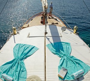 Sunabthing on motor yacht ROTA II