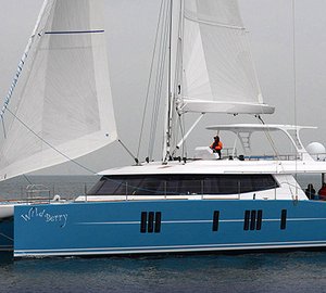 Sunreef 74 Yacht Wildberry on the water-001