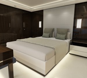 Sunseeker 131 Yacht - Double Guest Cabin