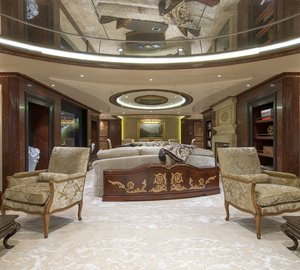 Super yacht ESTER III - Main Deck Saloon - Photo by Klaus Jordan