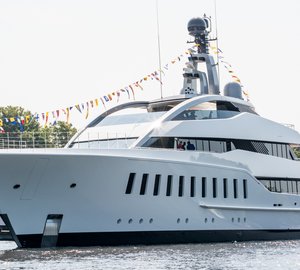 Super yacht HALO just launched