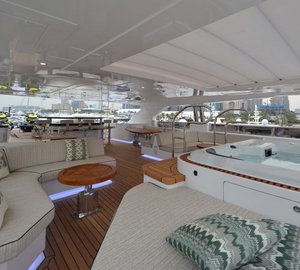 Super yacht Majesty 135 - Flybridge