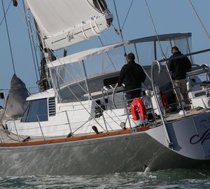 Super yacht Spirit - aft view
