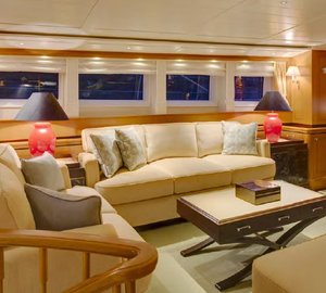 Super yacht Wisp - Interior - Photo by Cory Silken