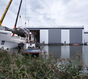 Superyacht ALIDA - Photo by Dick Holthuis