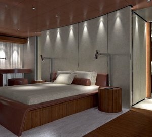 Superyacht Azuro - Master Suite