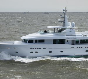 Superyacht Belle de Jour - side view