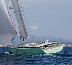 Superyacht COOL BREEZE - aft view - Photo by J. Renedo