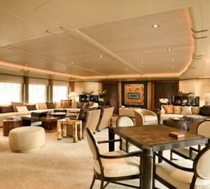 Superyacht ECSTASEA -  Main Salon 2