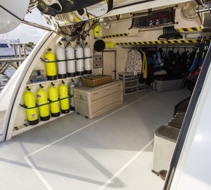 Superyacht FREEDOM R - watertoys and equipment