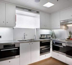 Superyacht La Pellegrina - Galley