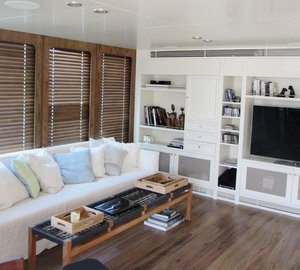 Superyacht Le Lutteur - Saloon