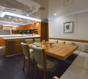 Superyacht Majesty 135 - Galley