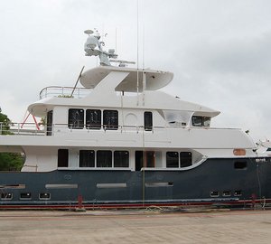 Superyacht Nordhavn 96 - side view