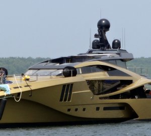 Superyacht PJ265 by Palmer Johnson on the water