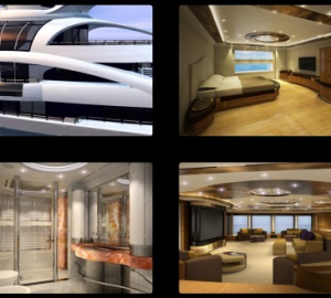 Superyacht Palladium (ex Orca) Interiors Photo Credit to Michael Leach Design