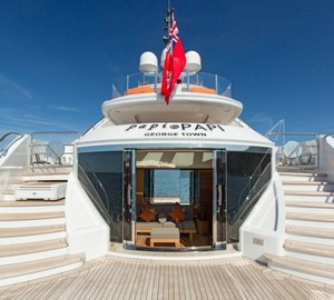 Superyacht Papi Du Papi - Beach deck - Photo Credits  Marc Paris
