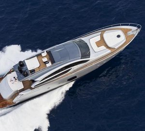Superyacht Pershing 82 - view from above-001