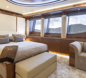 Superyacht Quattroelle - Guest Cabin Photo by Klaus Jordan