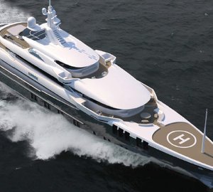 Superyacht ZENITH from above