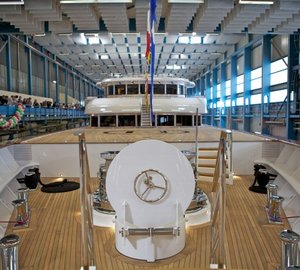 Superyacht Hampshire II at her launch