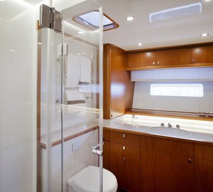 Swan 105 RS Yacht - Bathroom Photo by Nautors Swan and Eva-Stina Kjellman