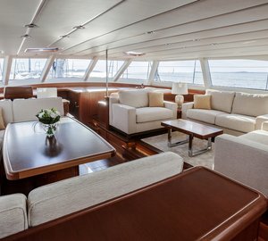 Swan 105 RS Yacht - Saloon Photo by Nautors Swan and Eva-Stina Kjellman