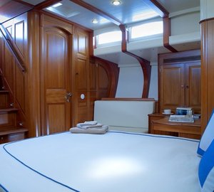 Tempus Fugit Yacht - Master Cabin - Photo Richard Prescott