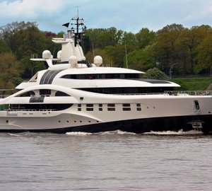 The Blohm Voss Orca Yacht Superyacht Photography by Klaus Kehrls in Hamburg