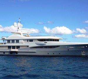 The customised LIMITED EDITIONS AMELS 180 Superyacht