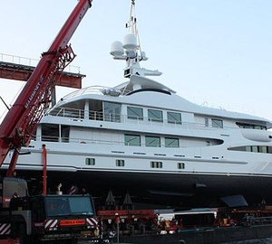 The launch of the Amels LE 180 superyacht Step One
