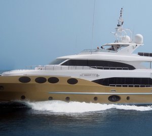The second Majesty 125 superyacht Marina Wonder by Gulf Craft