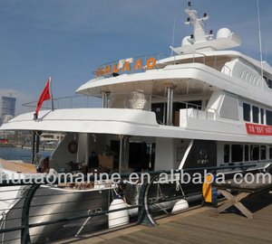 Tiger Shark Yacht - aft view