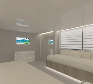 Twin cabin - CB 50 motoryacht Aifos