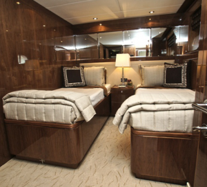 Twin cabin - Donna Marie superyacht