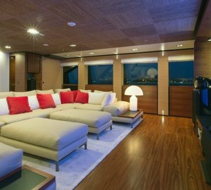 Upper Lounge - Papi du Papi Yacht - Photo Credits Marc Paris