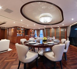 VICA Yacht - Dining - Photo by Thierry Ameller