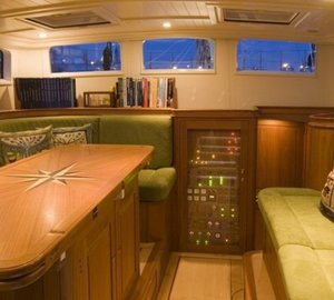 Velacarina superyacht Interior