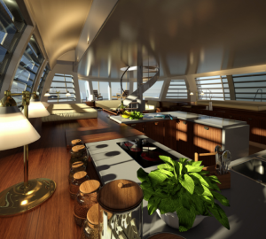 View of the Noah 76 interior