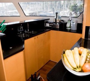WHY NOT yacht - galley
