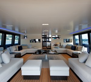 Wally50m Better Place sailing yacht main salon - Photo Toni Meneguzzo