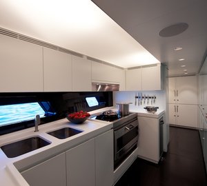 Wally50m yacht Better Place - Galley - Photo Toni Meneguzzo.