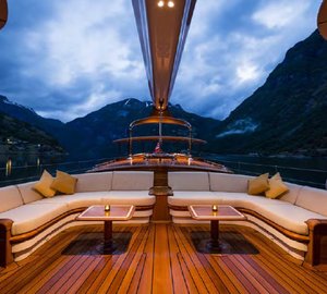 Wisp superyacht - Exterior - Photo by Cory Silken