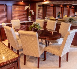 Yacht  REFLECTIONS - Formal dining
