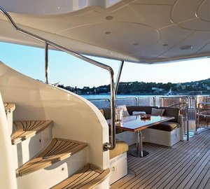 Yacht AFRICAN QUEEN -  External Stairs