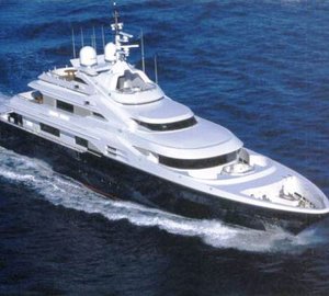 Yacht ALASKA -  From Above