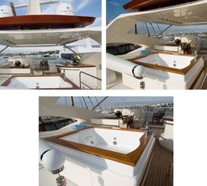 Yacht AMON -  Flybridge and Spa Pool