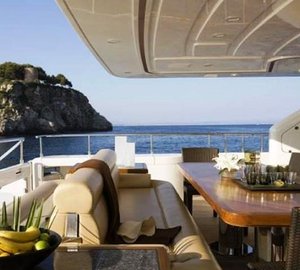 Yacht ANNE MARIE -  Aft deck