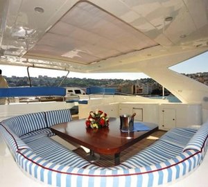 Yacht ANNE MARIE -  Flybridge Dining